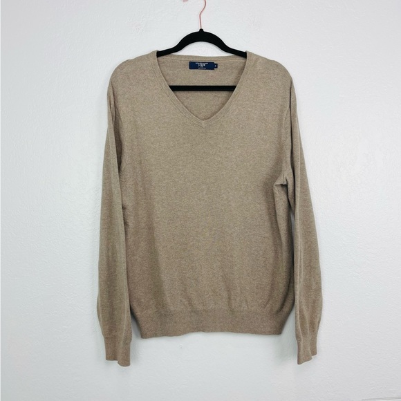 J. Crew Cotton with Cashmere V-Neck Pull Over Sweater - Picture 6 of 6